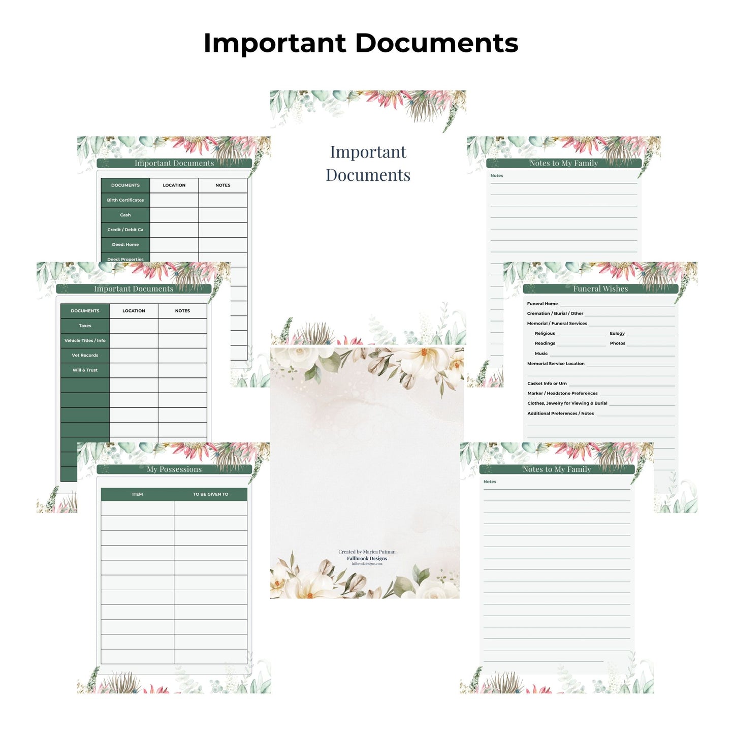 Rest Assured Planner